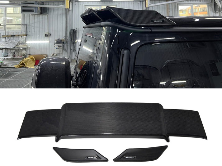 Carbon Fiber Rear Roof Spoiler Brabus for Mercedes-Benz W463A G-Class